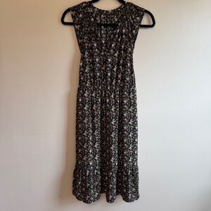 J.Crew Mercantile Floral Print Midi Dress, size Petite Small